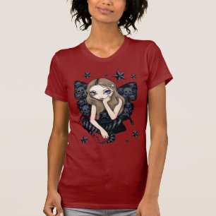 Döskallar och gotisk felik skjorta för stjärnor t shirt