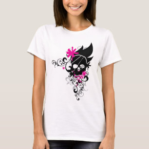 Döskallar-och-Krullning Tee Shirt