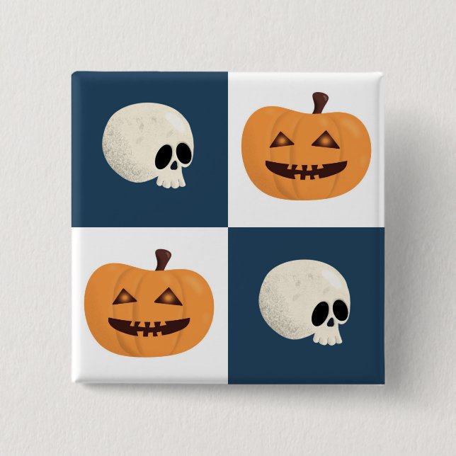 Döskallar och pumpkontroller knapp (Framsida)