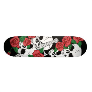 Döskallar och ro mini skateboard bräda 18,7 cm