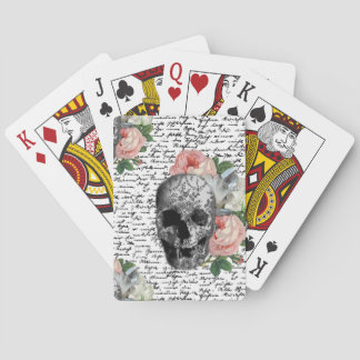 Döskallar och Rosa ros Casinokort