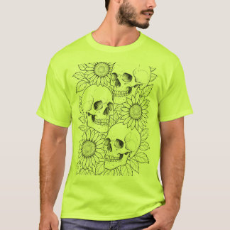 döskallar och solrosor t shirt