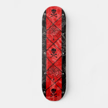 Döskallar och spindlar Skateboard Deck