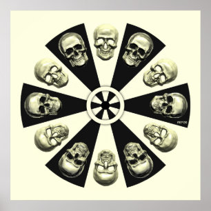 Döskallar Poster