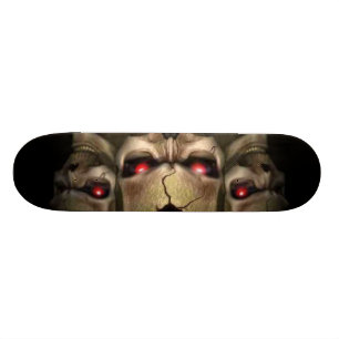 döskallar skateboard bräda 19,5 cm