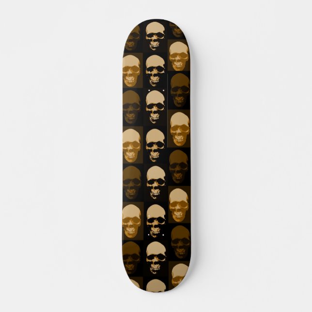 Döskallar Skateboard - Döskalle skateboard Bräda 20,5 Cm (Framsida)