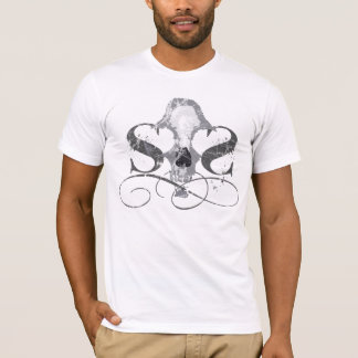 Döskallar & Skulegirls ha på sig skallelogotyp T Tee Shirt