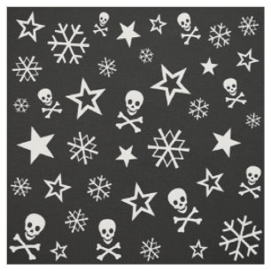 +{ Döskallar & Snöflingor }+ Tyg