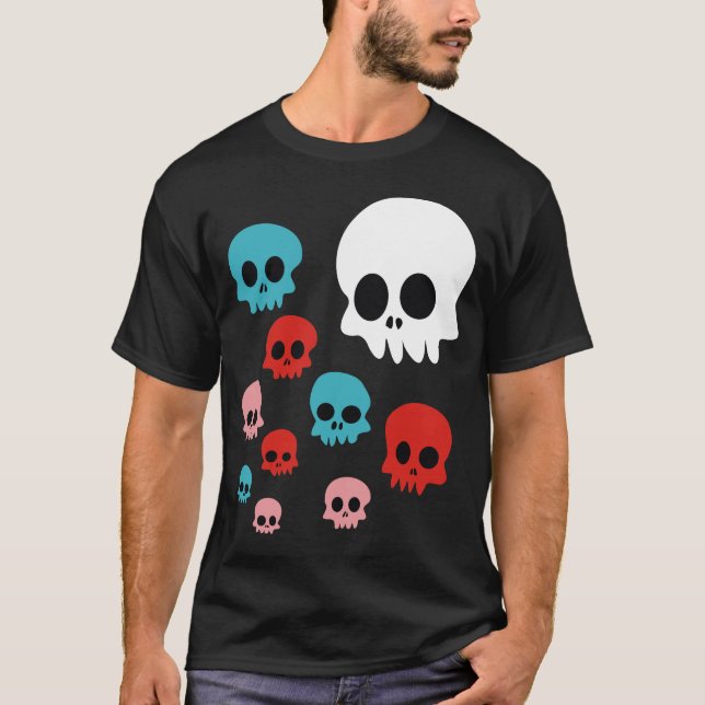 Döskallar Tee Shirt (Framsida)