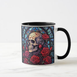 Döskallar Tittar inåt kaffe Mugg