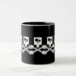 Döskallar Två-Tonad Mugg