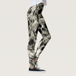 Döskallardamasker Leggings