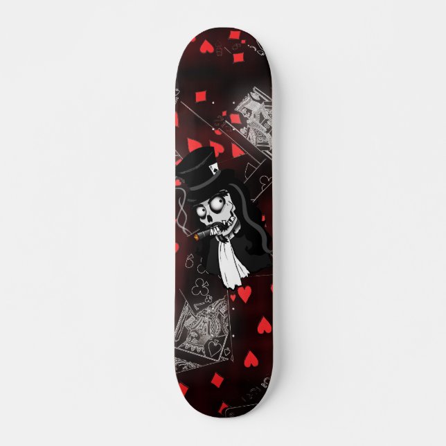 "DöskallarMcGee" Skateboard (Framsida)