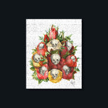 Döskallarnas Bouquet Canvastryck<br><div class="desc">Mode och</div>