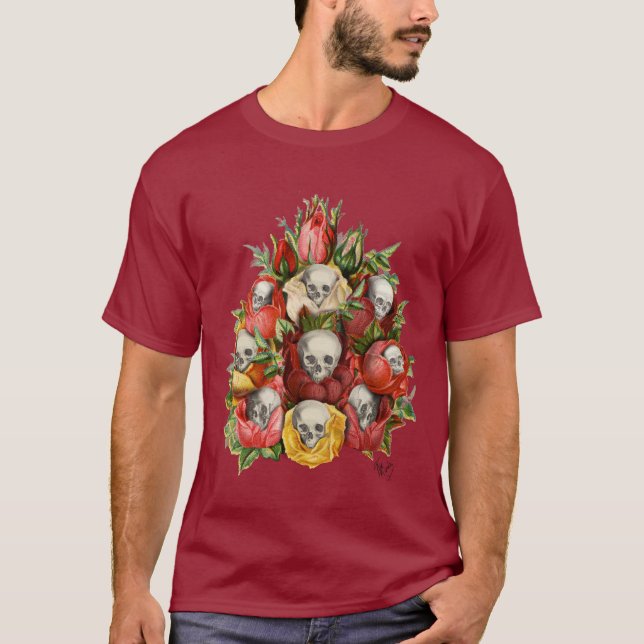 Döskallarnas Bouquet Tee Shirt (Framsida)