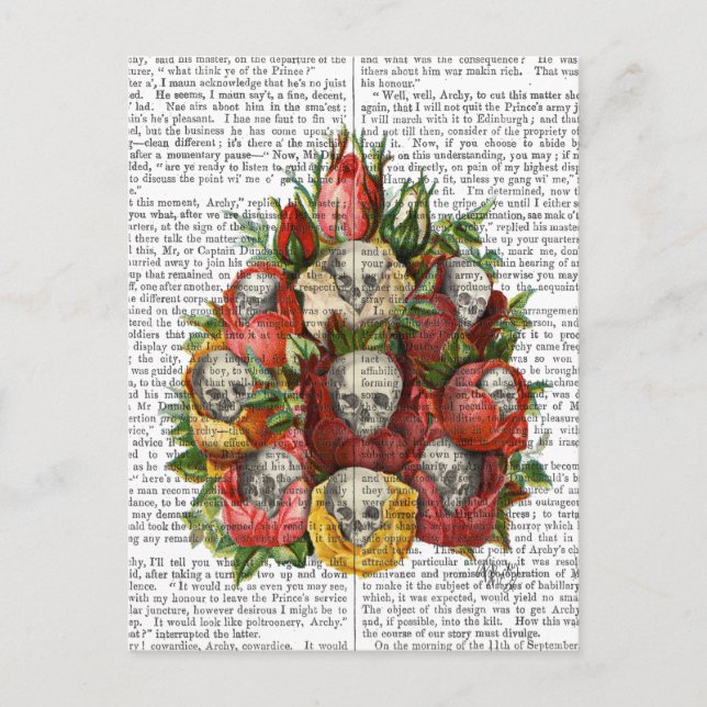 Döskallarnas Bouquet Vykort (Framsida)