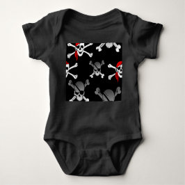 Döskalle Parti Pirater  Baby Bodysuit T Shirt