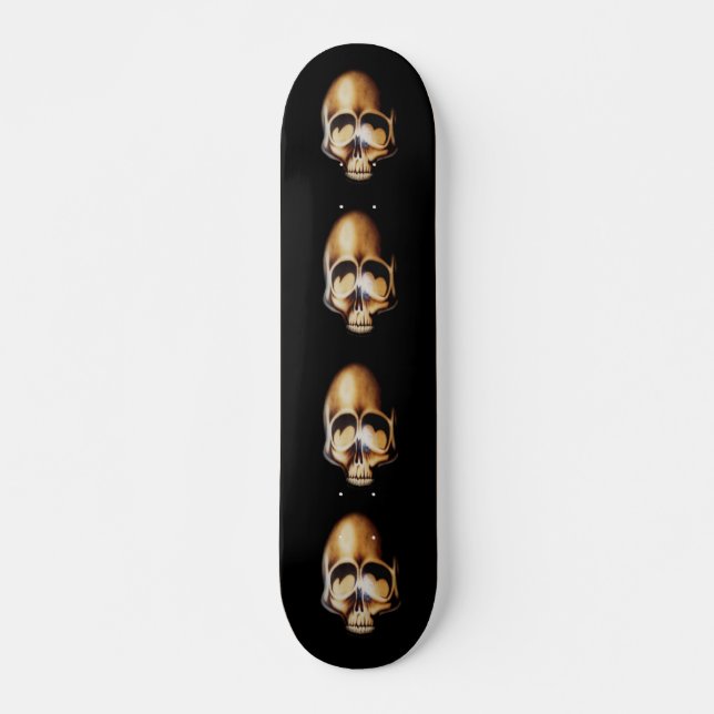 Döskalle skateboard bräda 21,5 cm (Framsida)