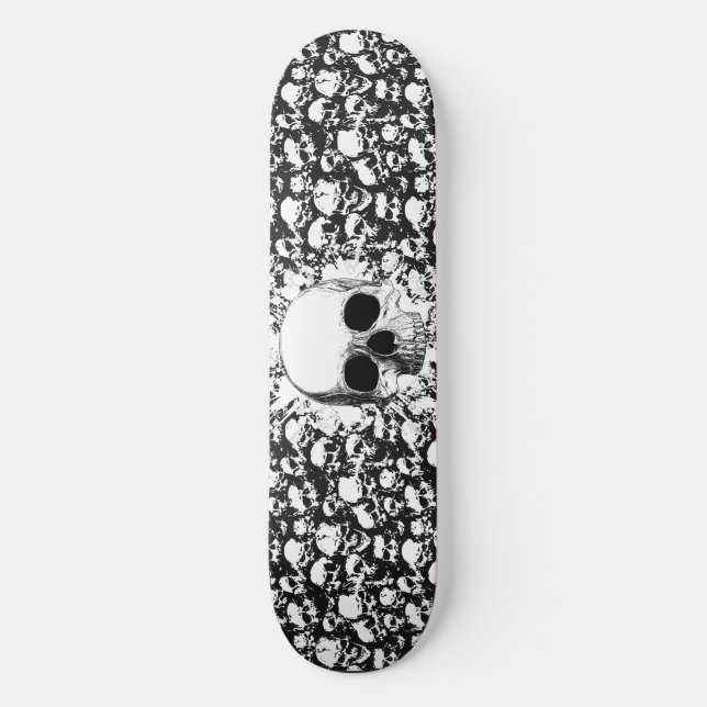 Döskalle skateboard Deck (Framsida)
