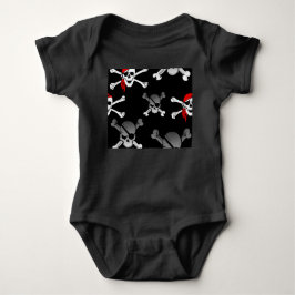 Döskallefest Pirater  Baby Bodysuit T Shirt