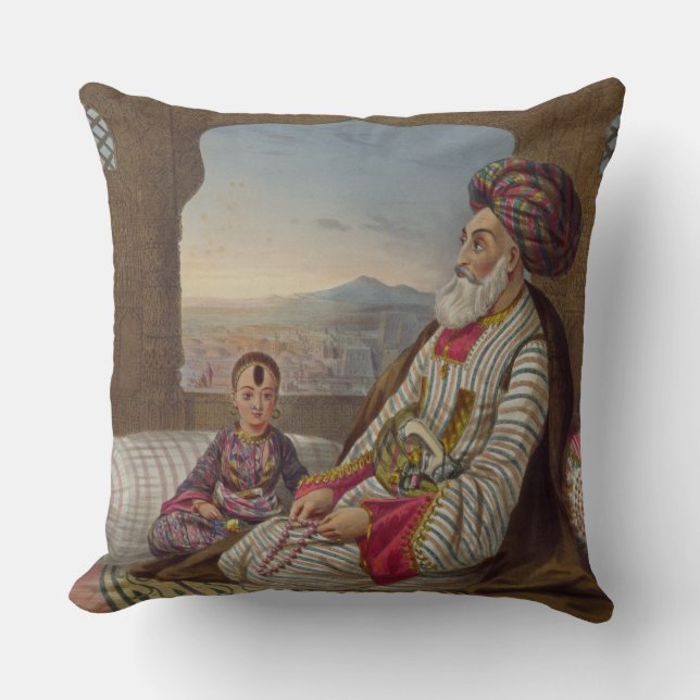Dost Mahommed (1793-1863) kung av Caubul och hans Kudde (Framsida)