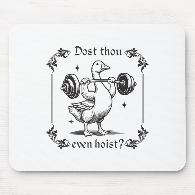 Dost Thou even Hoist_ Funny Medieval Gym Workout G Musmatta (Framsidan)