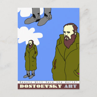 Dostoevsky art vykort