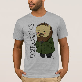 Dostoevsky igelkottt-skjorta t-shirt