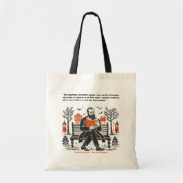 Dostoevsky läser bok Design Tygkasse