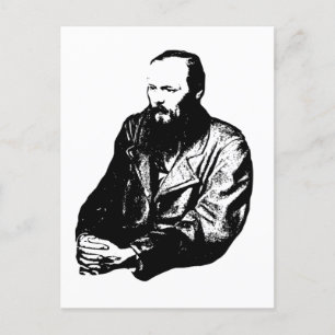 Dostoyevsky Postcard Vykort