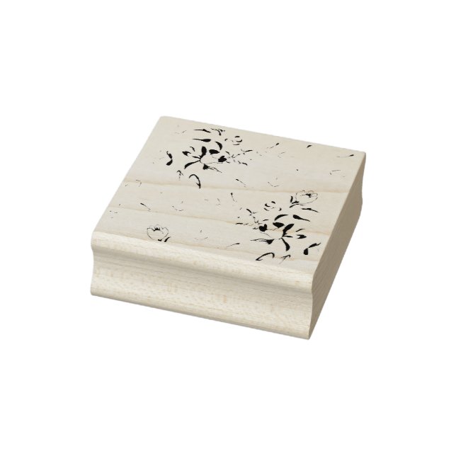 Dot, Baltic Sea Wood Art Frimärke Stämpel (Stämpel)