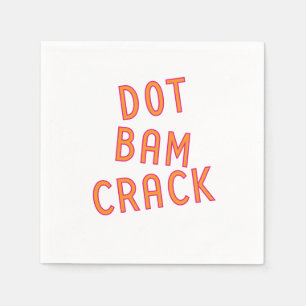 Dot Bam Crack Mahjong Pappra Napkins Pappersservett