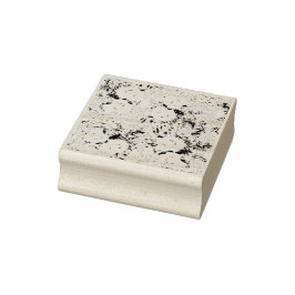 Dot, Black Cow Wood Art Frimärke Stämpel