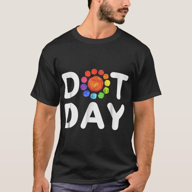 Dot Day Original T Shirt (Framsida)