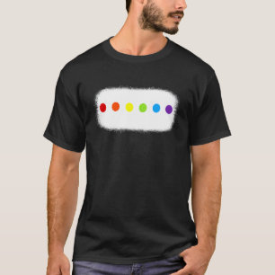 Dot Day Rainbow Polka Dot Gay pride Färg Lgbtq A T Shirt