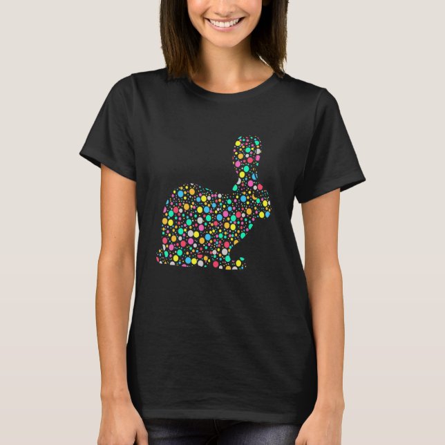 Dot Day What can you Skapa with a dot Rabbit T Shirt (Framsida)