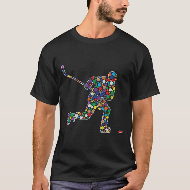 Dot Dot Hockey Internationell Dot Dot Day T Shirt (Framsida)