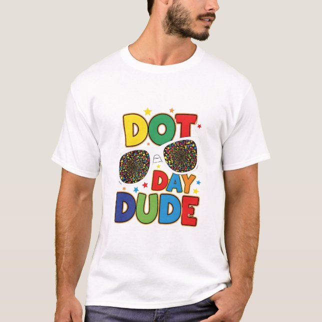 "Dot-Dot-Kids T-Shirt" T Shirt (Framsida)