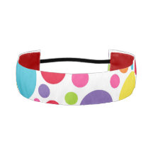 Dot för flerfärgad polka