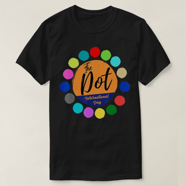 Dot Internationell-dagen T Shirt (Design framsida)