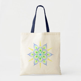 Dot Mandala tote bag - JessyD Designations Tygkasse
