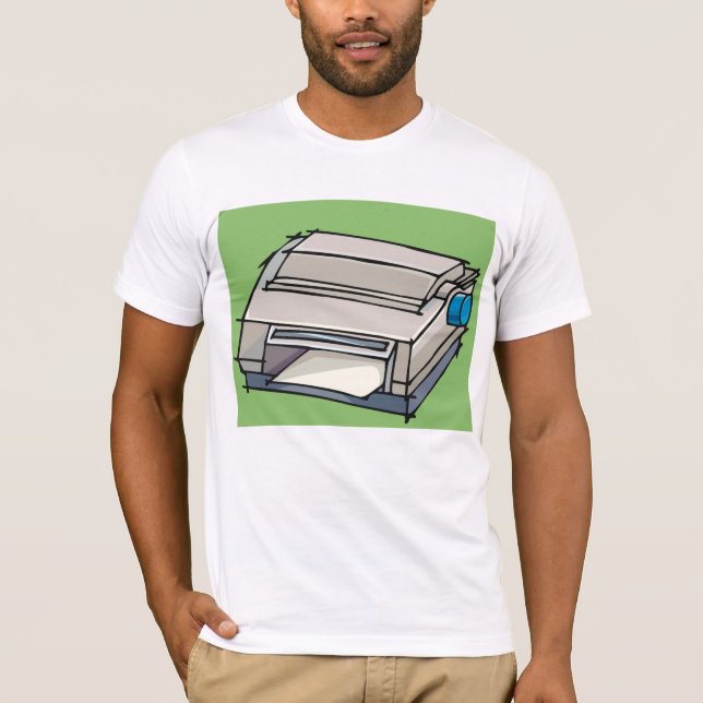 Dot Matrix Printer Manar T-Shirt (Framsida)