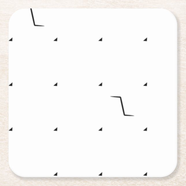 Dot, Papper Underlägg av stormstoft Kvadrat (Framsidan)