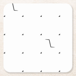 Dot, Papper Underlägg av stormstoft Kvadrat