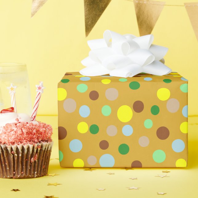 Dot Parad, färg Presentpapper (Födelsedagsfest)