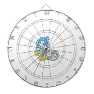 Dot, Sherpa Blue, Golden Sand Design Darttavla