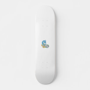 Dot, Sherpa Blue, Golden Sand Design Mini Skateboard Bräda 18,5 Cm