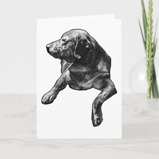 Dot-Soft Julnot från en Lab Kort (Framsida)