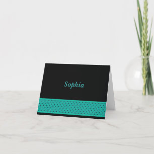 Doted Bandeau Stationary Notecard Anteckningskort
