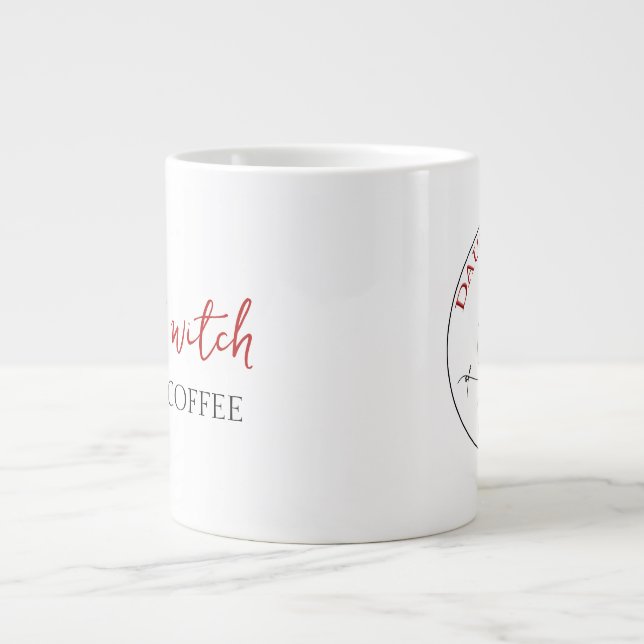 DotF Instant Witch Kaffe Mugg - Stor Jumbo Mugg (Framsidan)